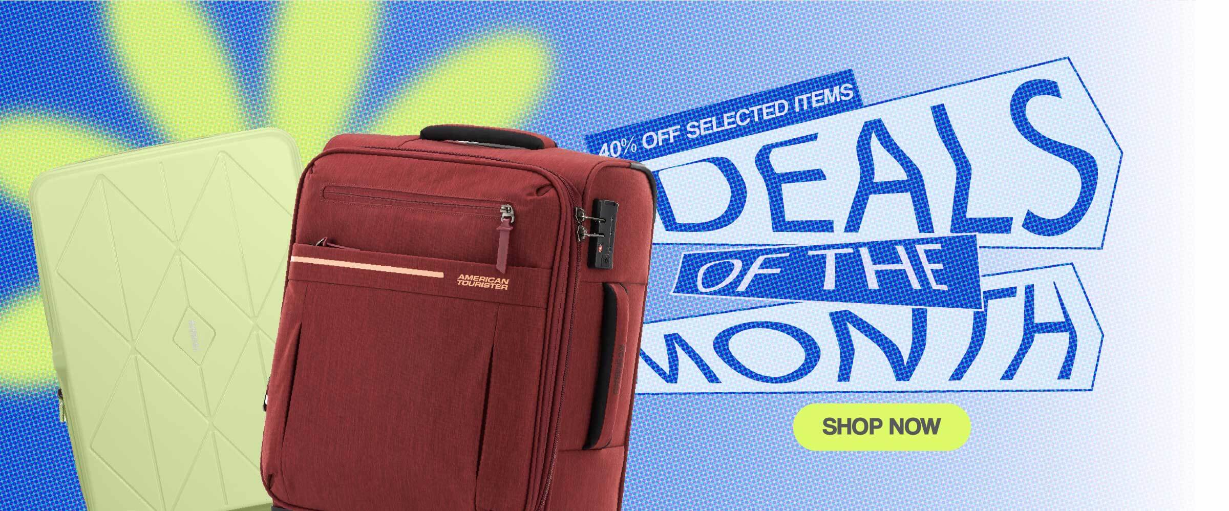 Promo luggage online